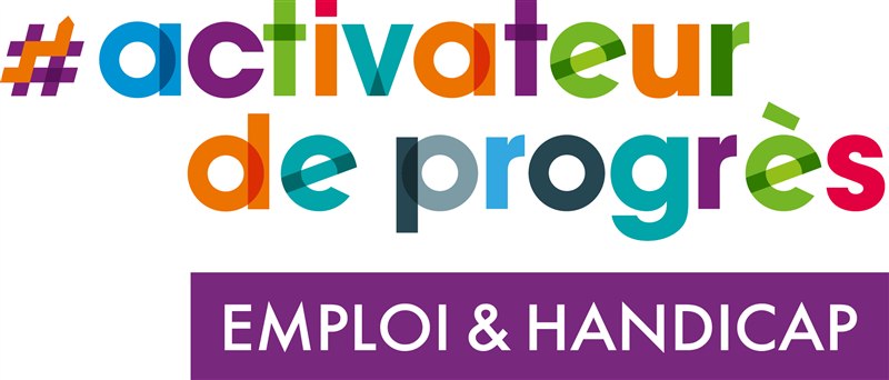 Badge #activateurdeprogrès Emploi & Handicap de l'Agefiph